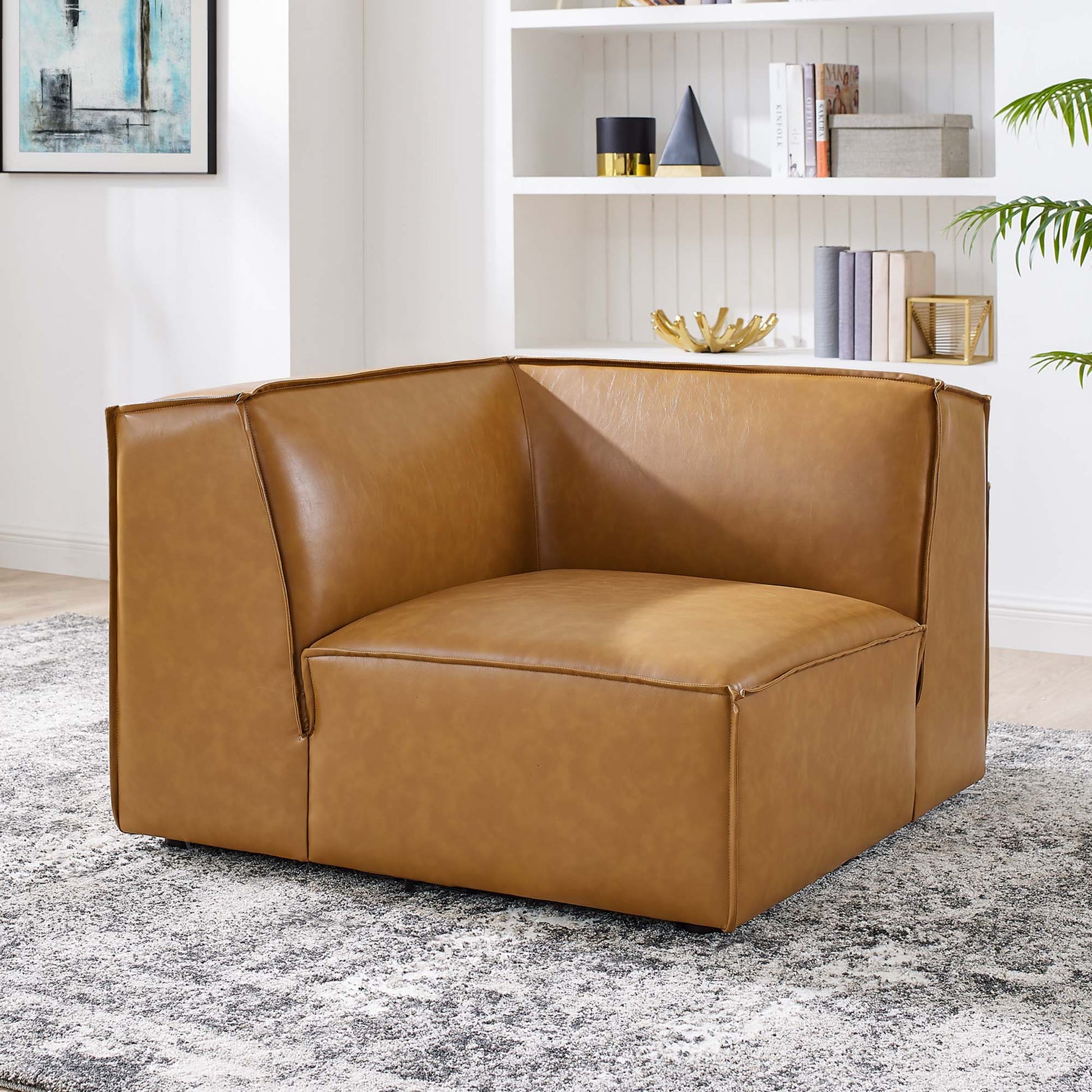 Restore Vegan Leather Sectional sofá Corner silla