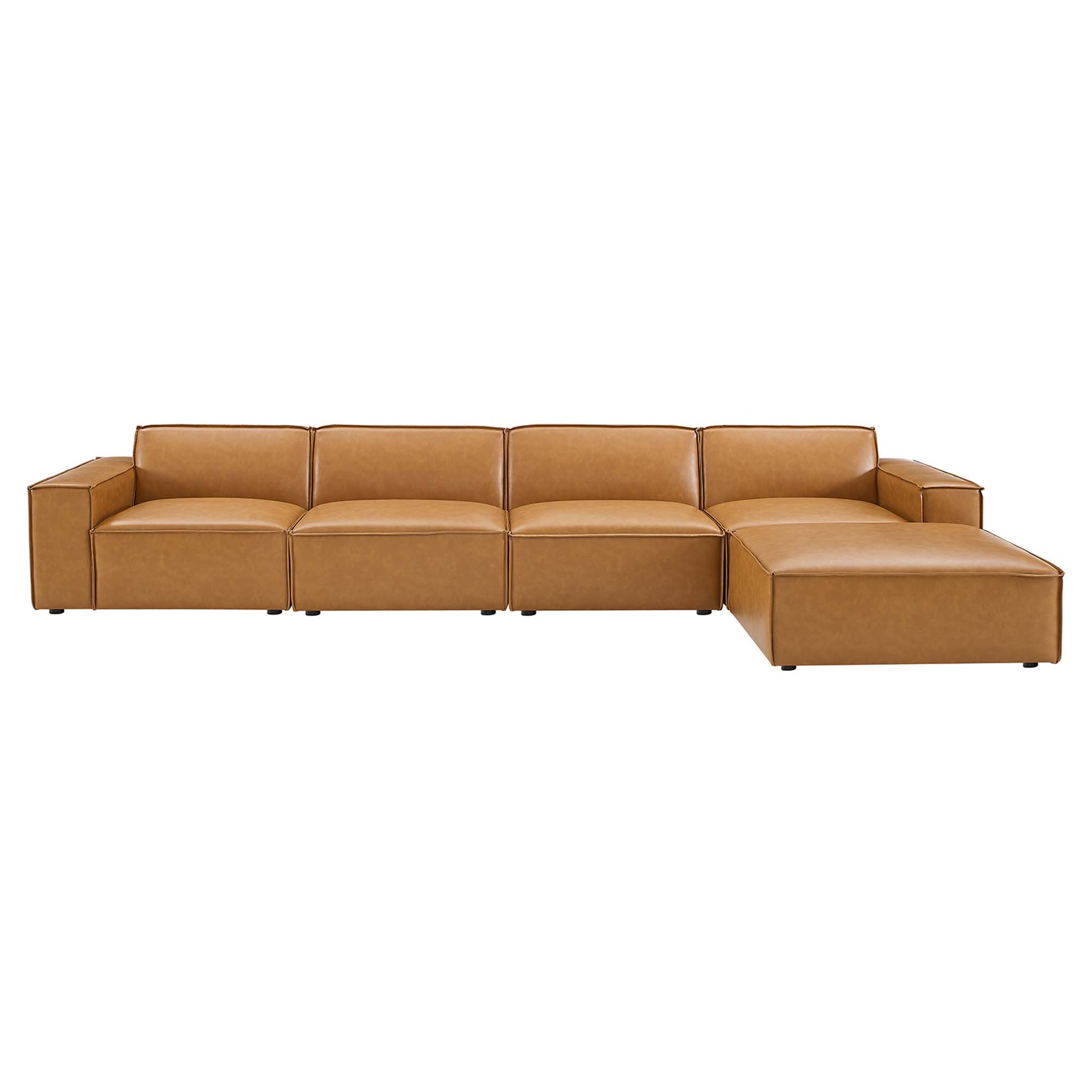 Restore 5-Piece Vegan Leather Sectional sofá