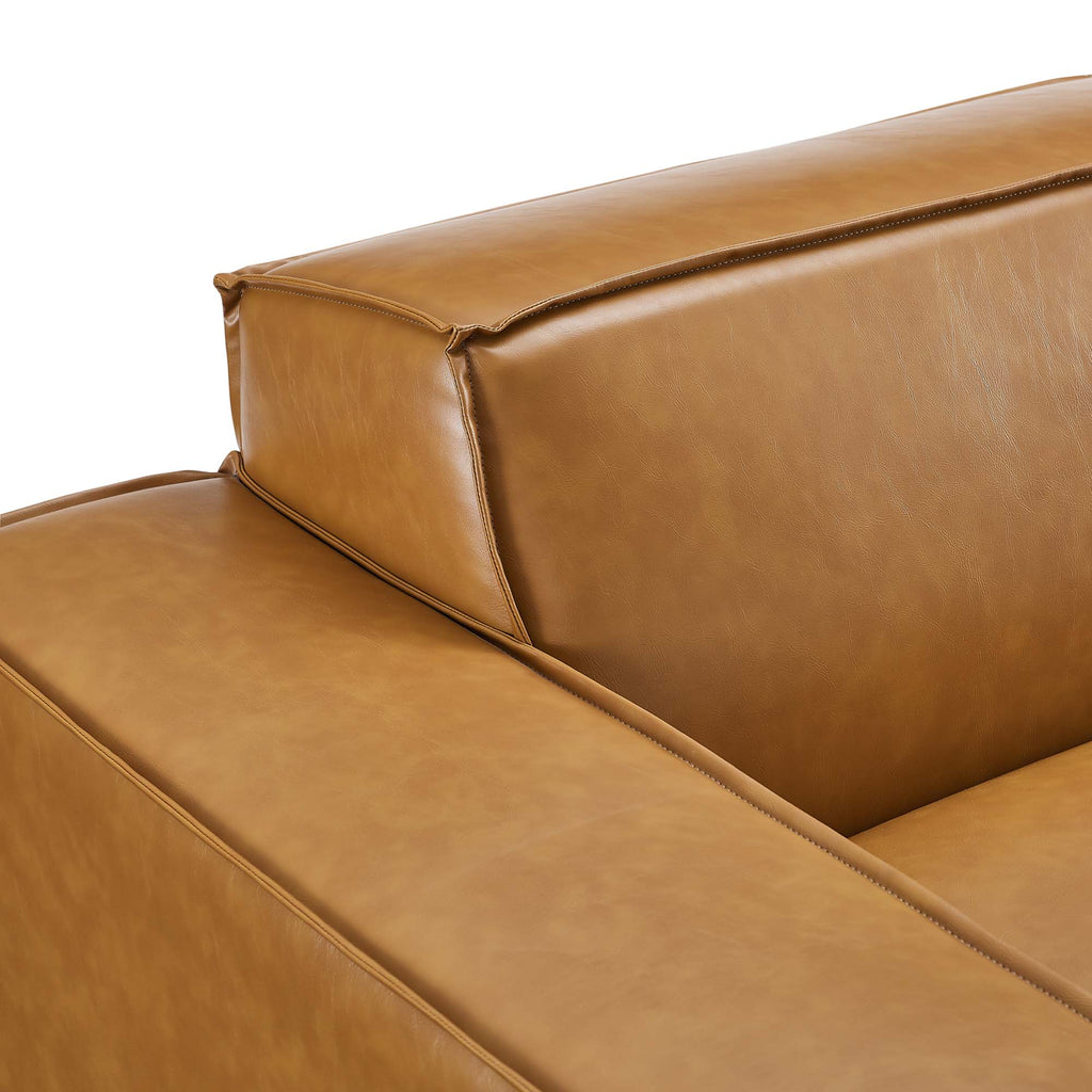 Restore 8-Piece Vegan Leather Sectional sofá