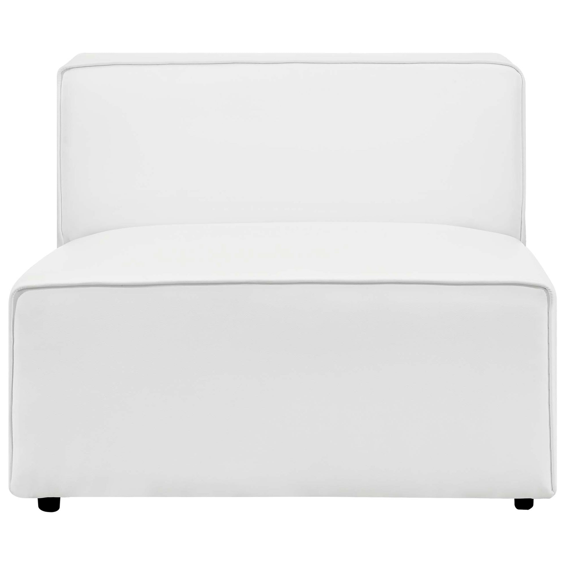 Mingle 7-Piece Vegan Leather Sectional sofá