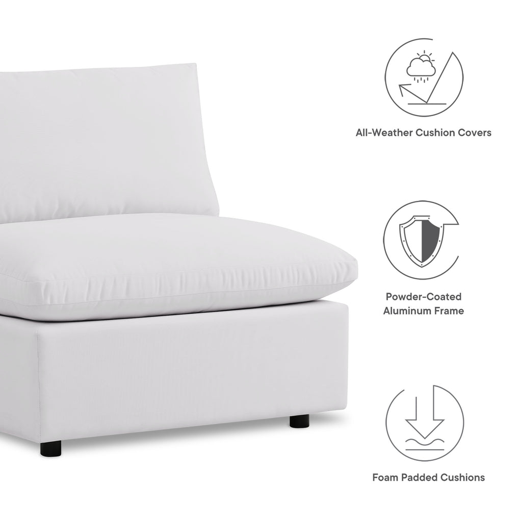 Commix 5-Piece Outdoor Patio Sectional sofá