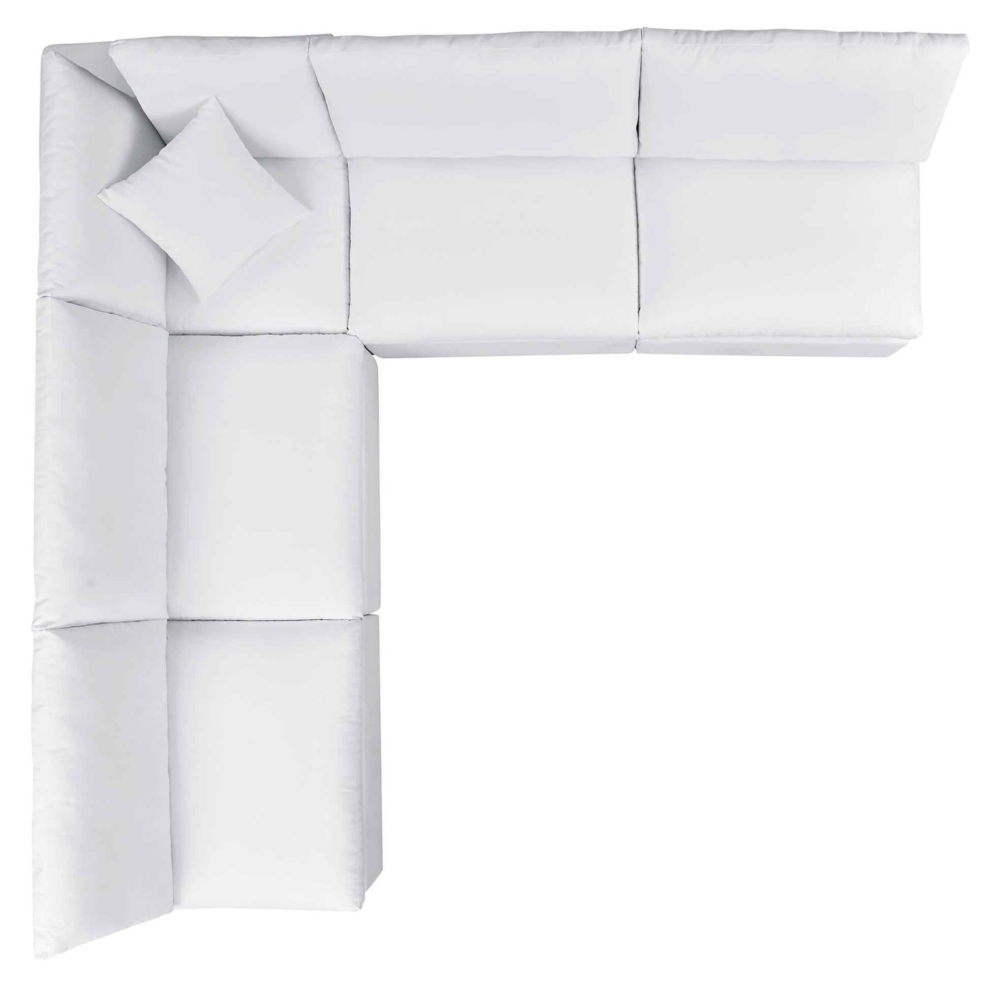 Commix 5-Piece Sunbrella® Outdoor Patio Sectional sofá