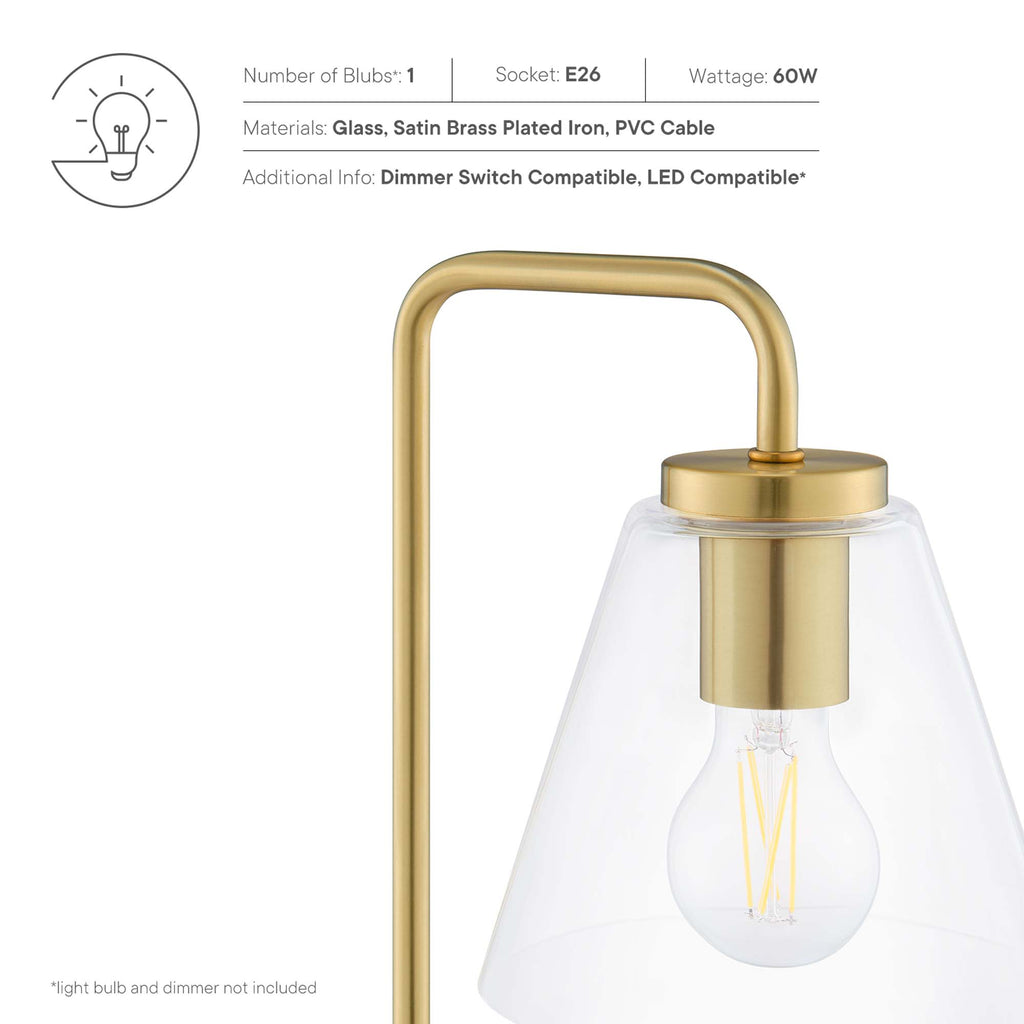 Element Glass mesa Lamp