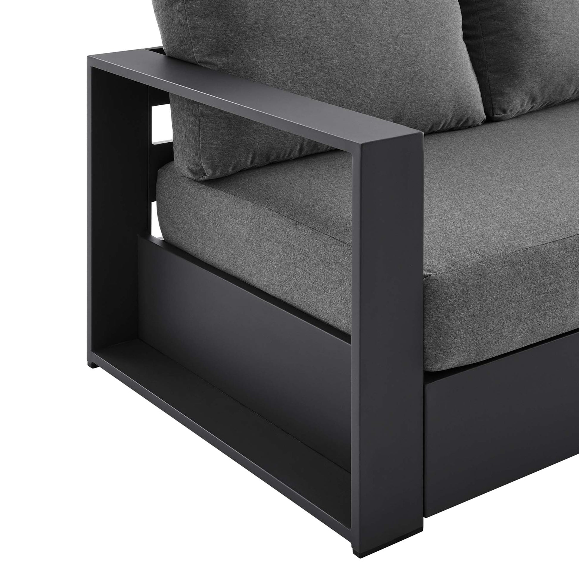 Tahoe Outdoor Patio Powder-Coated Aluminum sofá