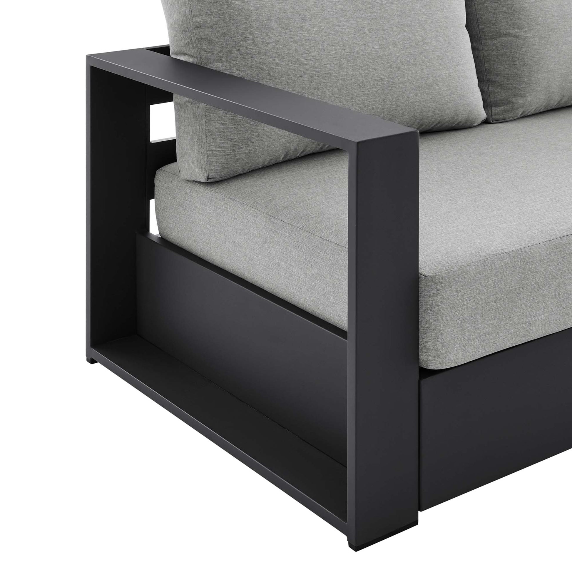 Tahoe Outdoor Patio Powder-Coated Aluminum sofá