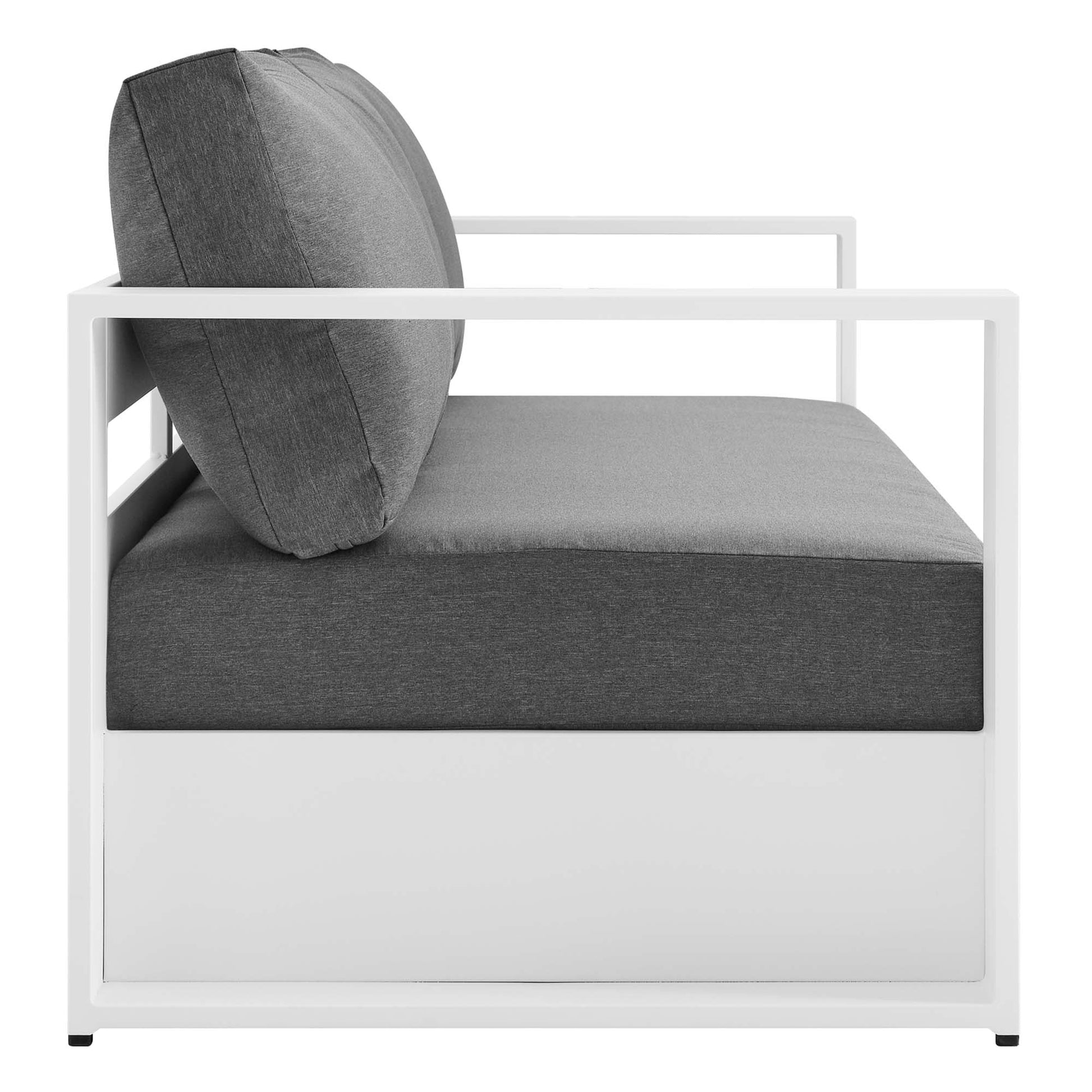 Tahoe Outdoor Patio Powder-Coated Aluminum sofá