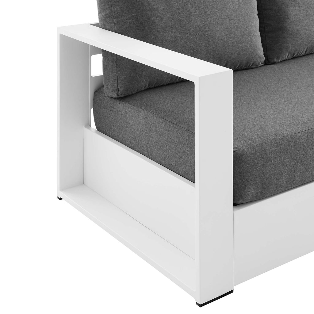 Tahoe Outdoor Patio Powder-Coated Aluminum sofá