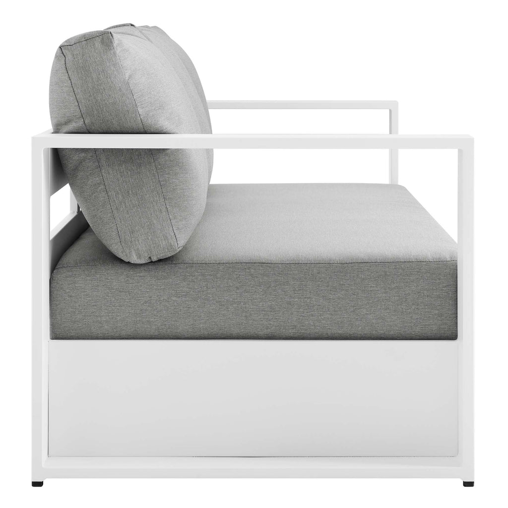 Tahoe Outdoor Patio Powder-Coated Aluminum sofá