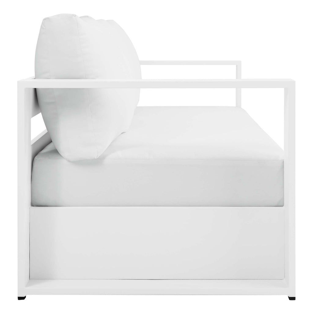 Tahoe Outdoor Patio Powder-Coated Aluminum sofá