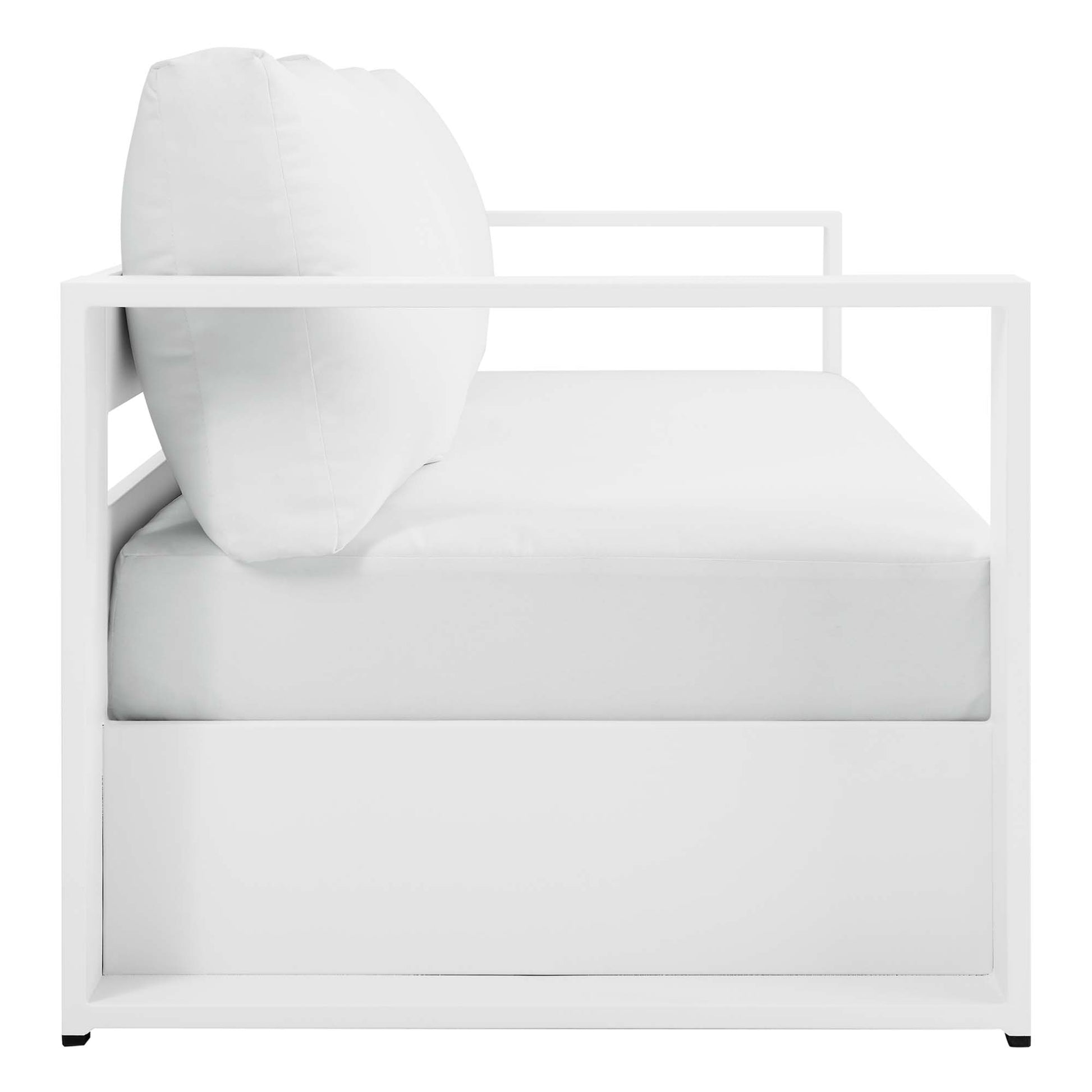 Tahoe Outdoor Patio Powder-Coated Aluminum sofá