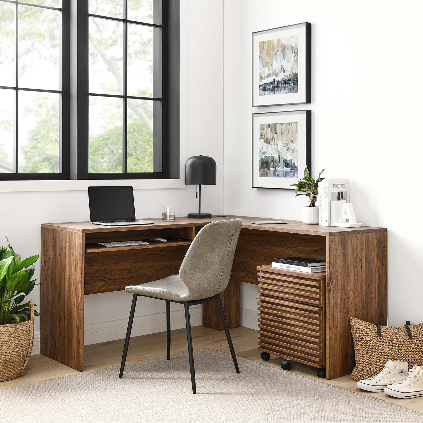 Render Escritorio y Gabinete