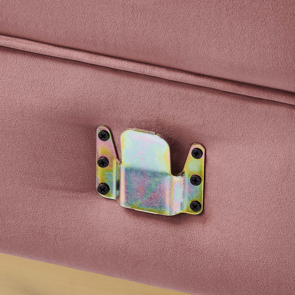 Sanguine Channel Tufted Performance Velvet Modular Sectional sofá Left-Arm silla