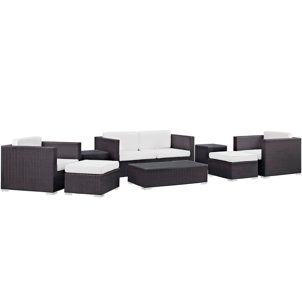 Venice 8 Piece Outdoor Patio sofá Set