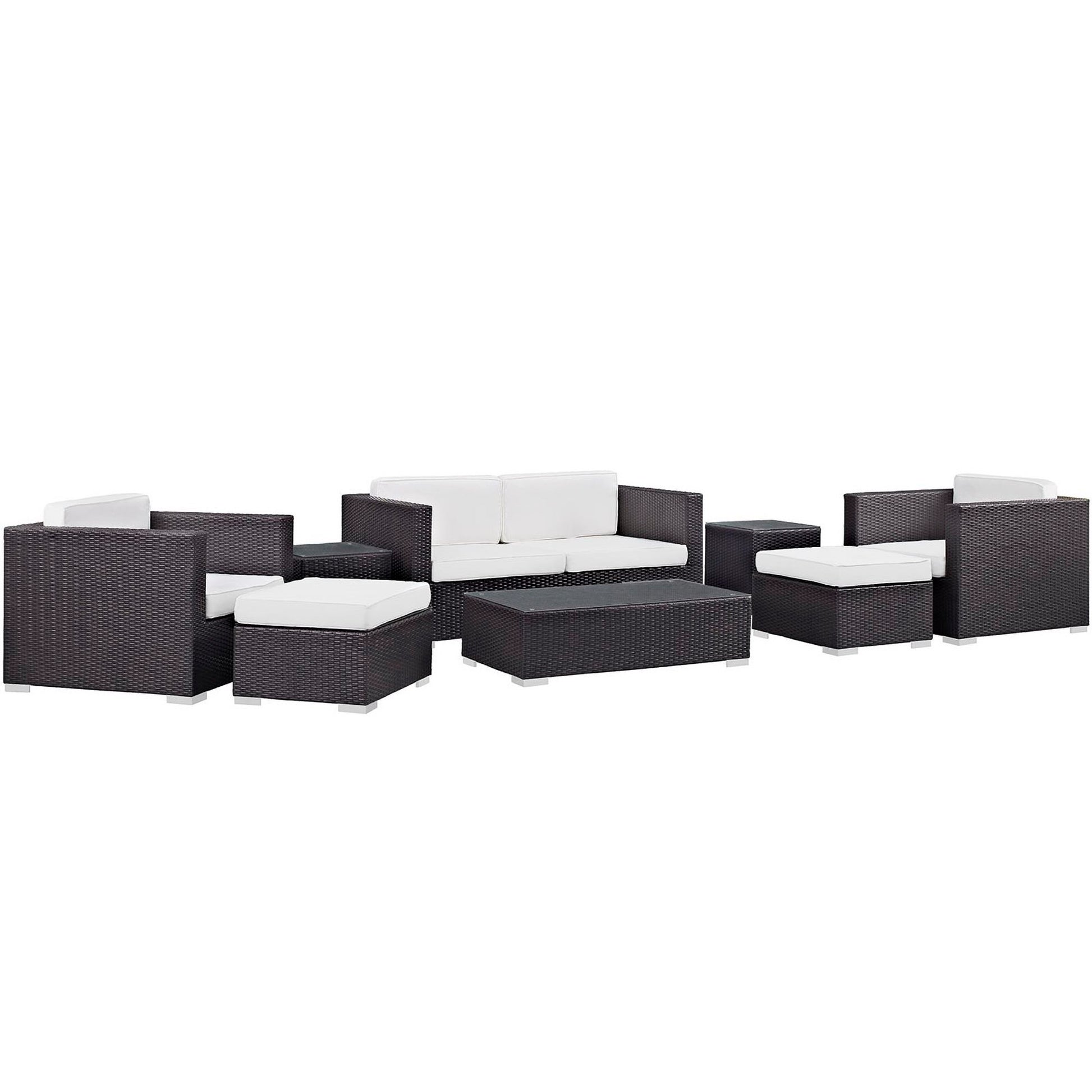 Venice 8 Piece Outdoor Patio sofá Set