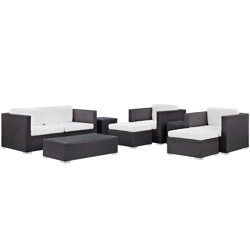 Venice 8 Piece Outdoor Patio sofá Set