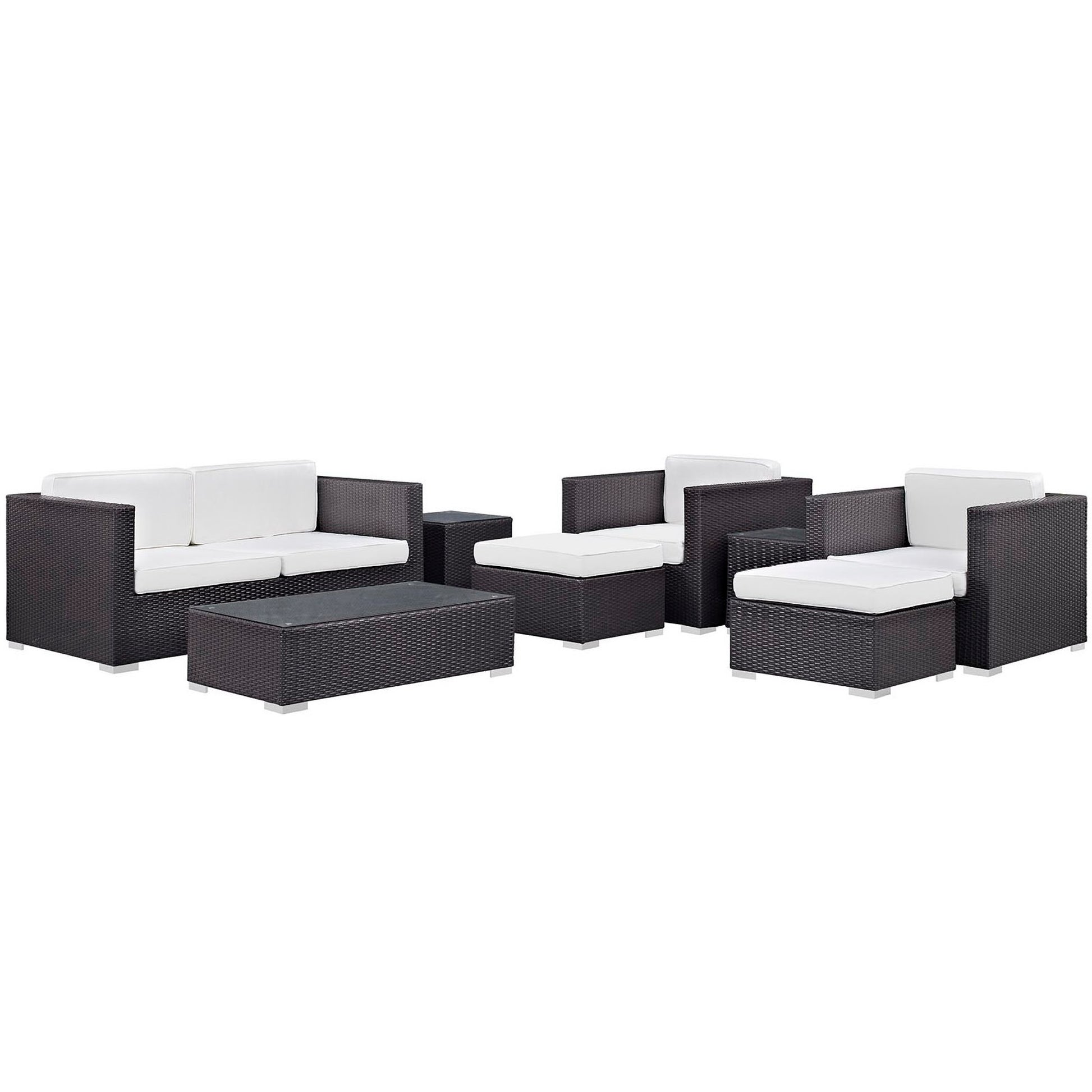 Venice 8 Piece Outdoor Patio sofá Set