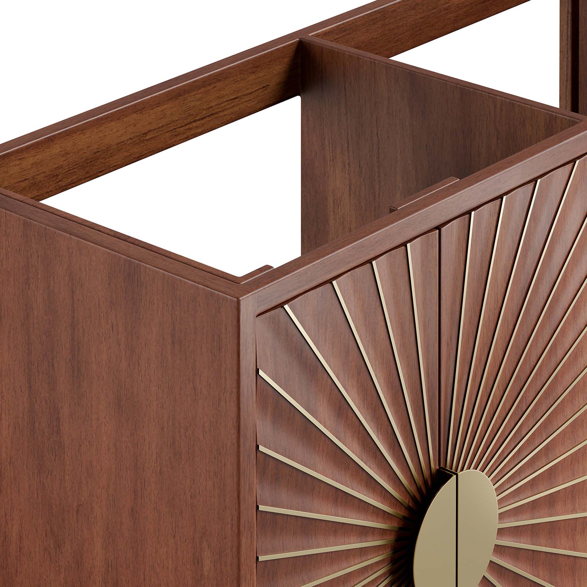 Daylight 48" Double Sink Compatible (Not Included) Bathroom Vanity gabinete