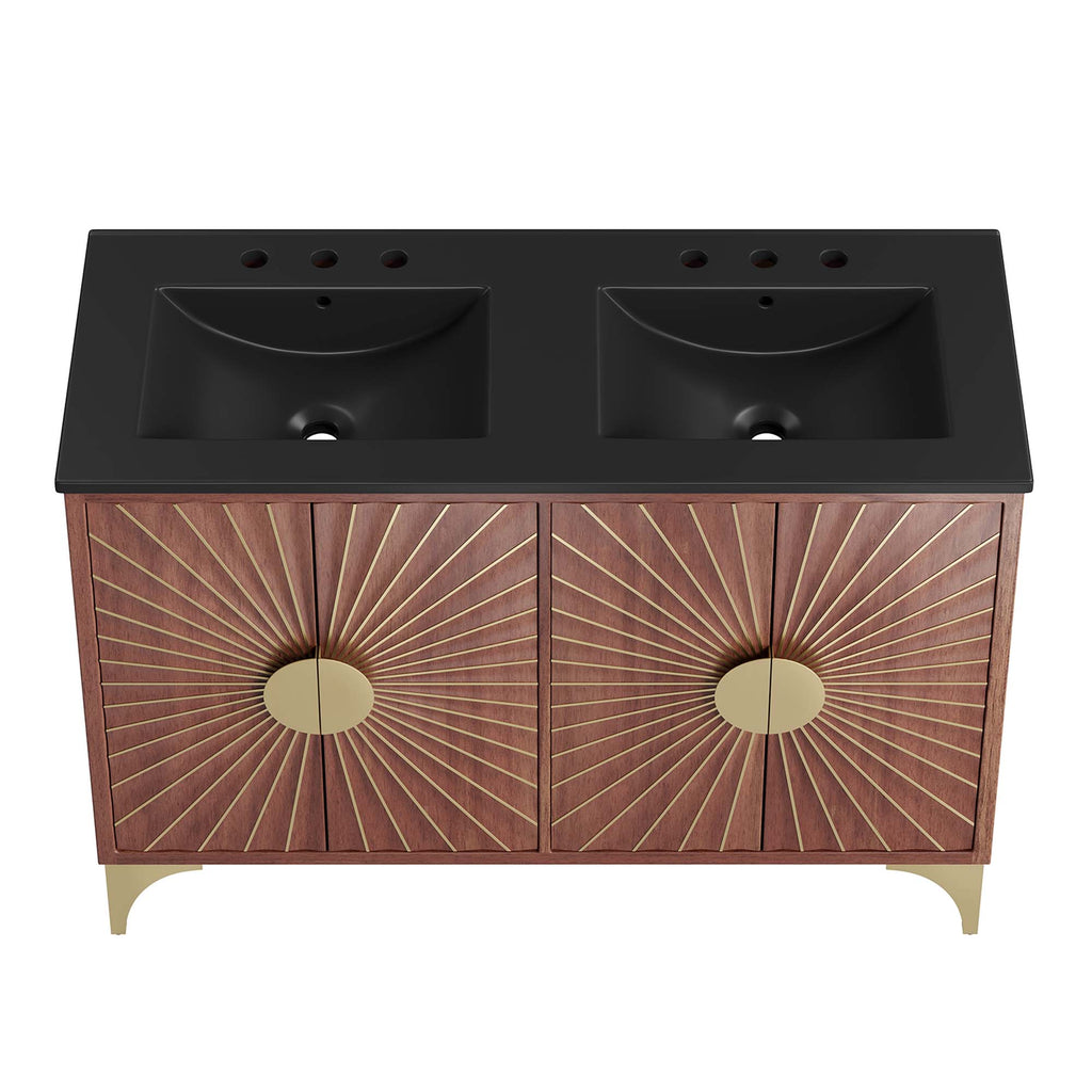 Daylight 48" Double Sink Bathroom Vanity