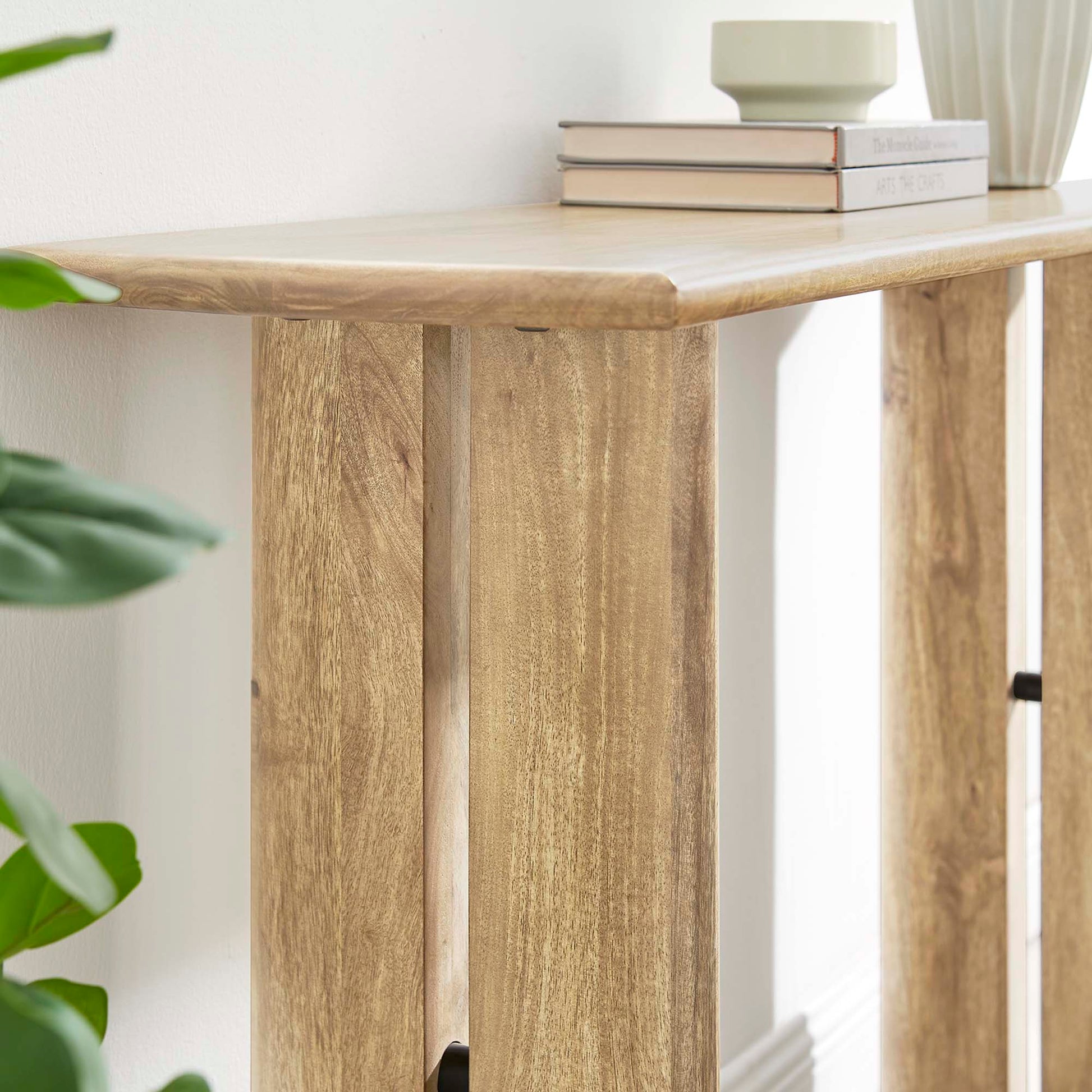 Amistad Wood Console mesa