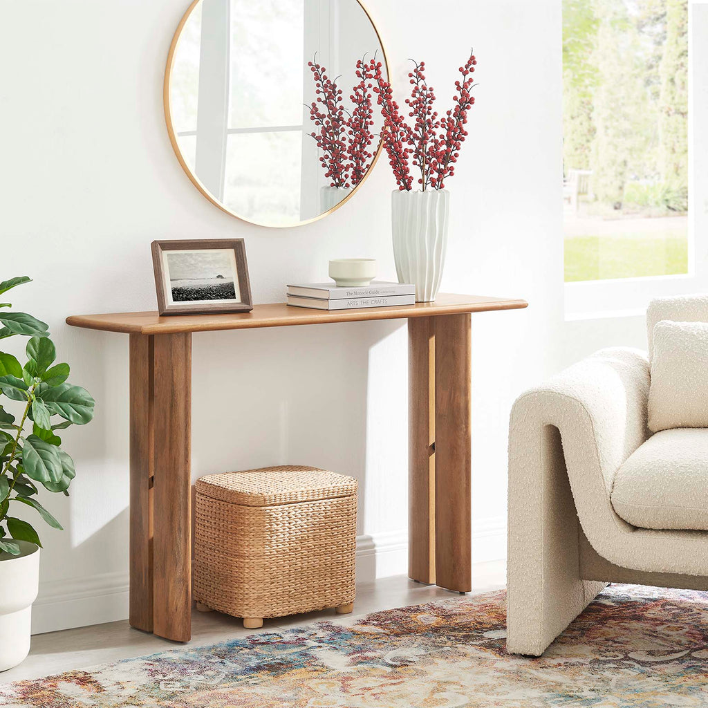 Amistad Wood Console mesa