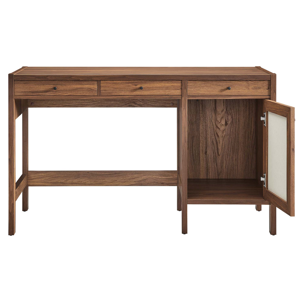 Capri 49" Wood Grain oficina Desk