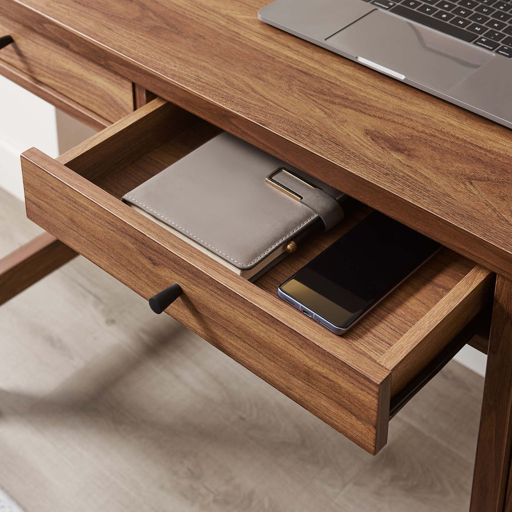 Capri 49" Wood Grain oficina Desk