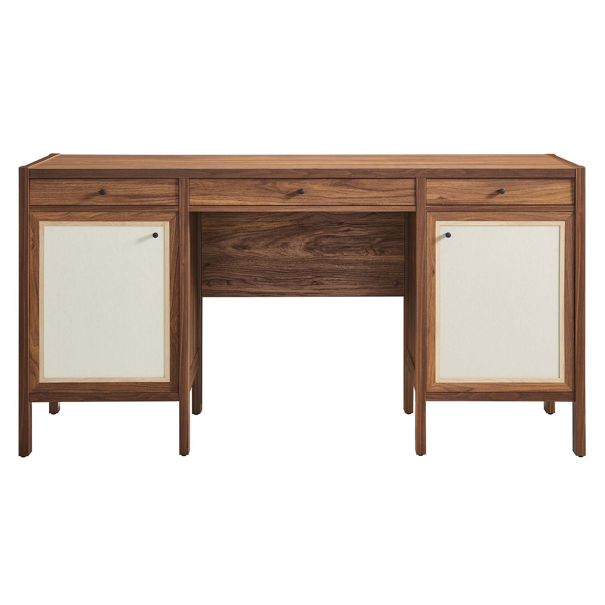 Capri 58" Wood Grain oficina Desk
