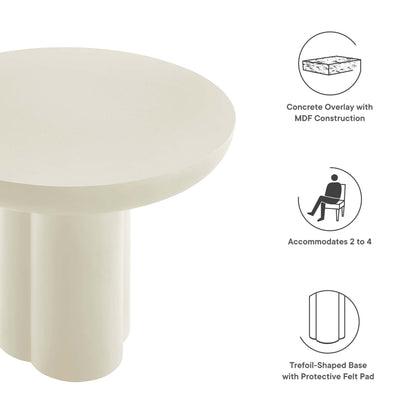 Caspian 40" Mesa de Comedor Redonda