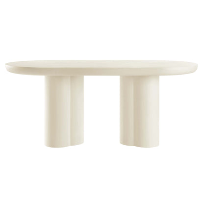 Caspian 72" Mesa de Comedor Ovalada