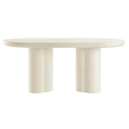 Caspian 72" Mesa de Comedor Ovalada