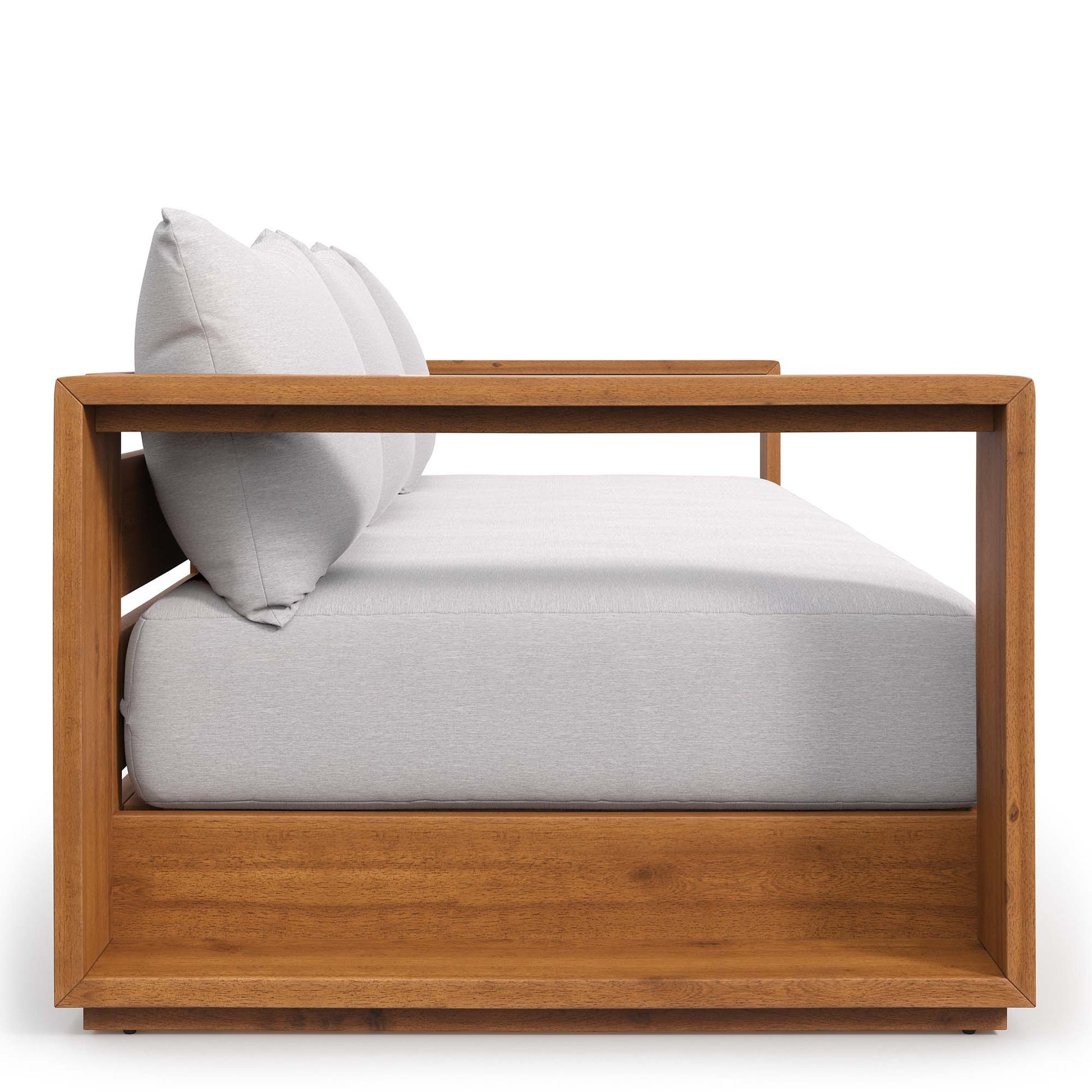 Tahoe Outdoor Patio Acacia Wood sofá