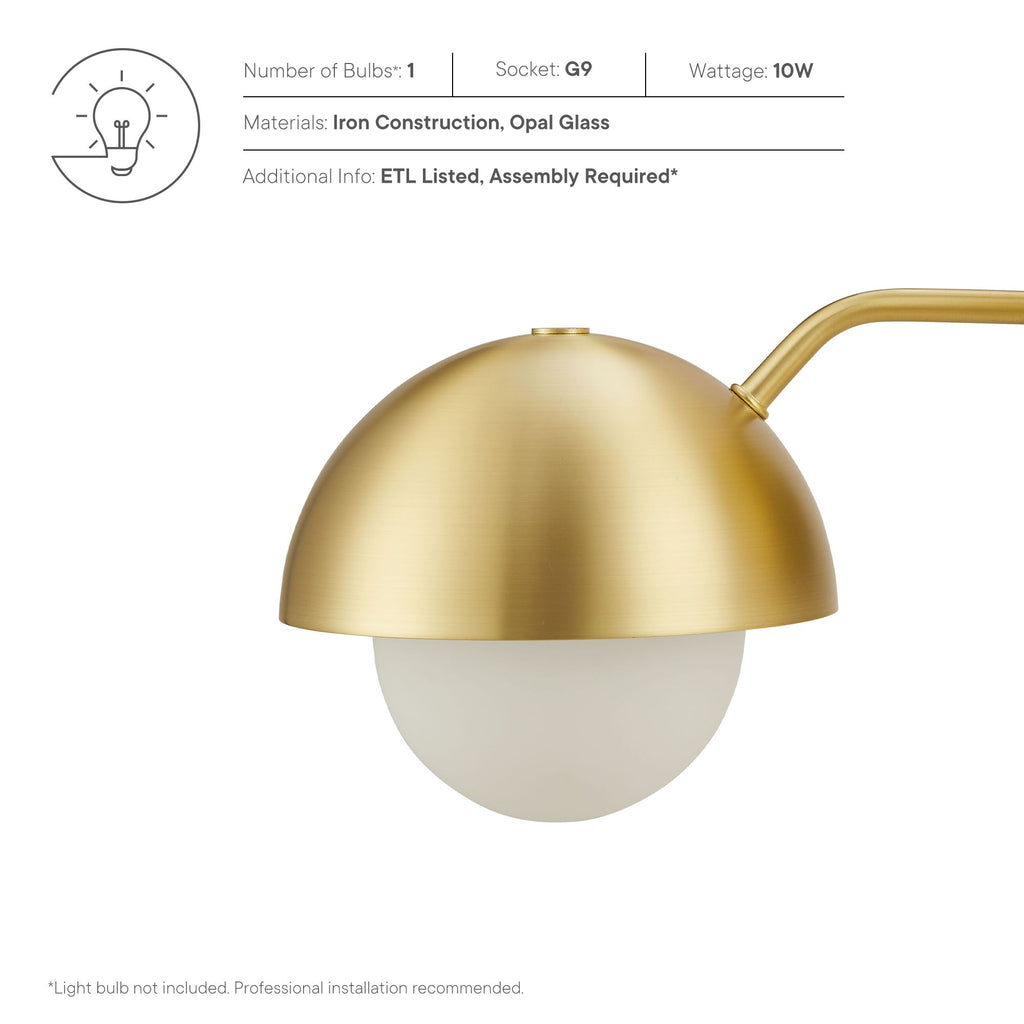 Eclipse Globe Wall Sconce