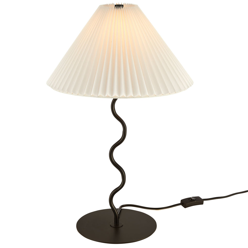 Wave Squiggle mesa Lamp