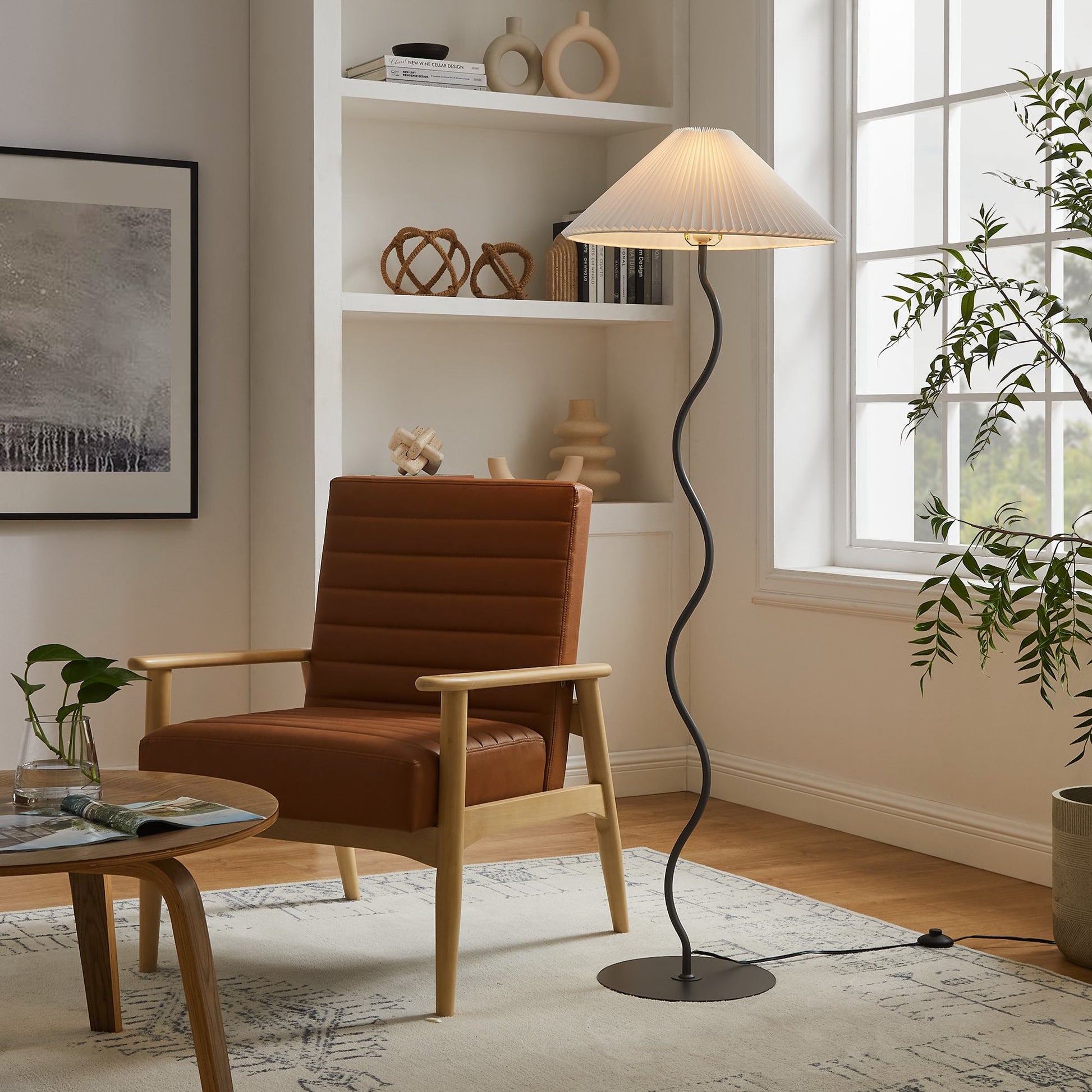 Wave Squiggle Floor Lamp