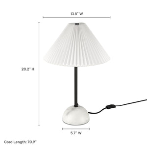 Illusion Marble Dome mesa Lamp