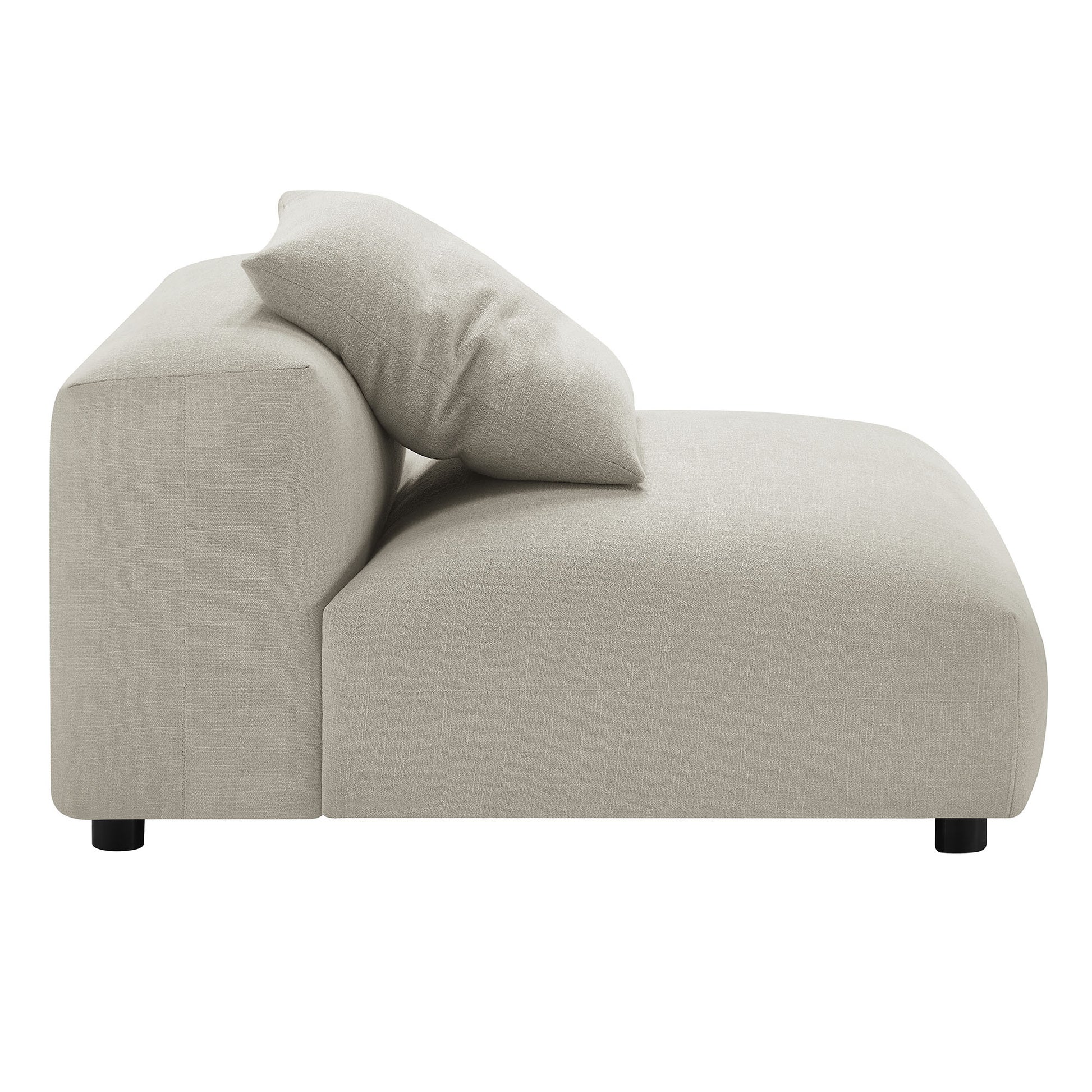 Solace 2-Piece Modular Upholstered Fabric sofá