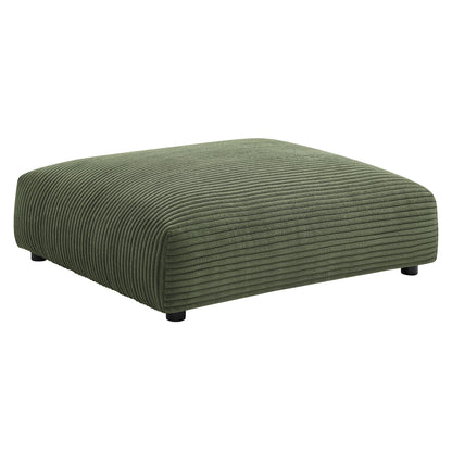 Solace Armless Loveseat con Ottoman Set