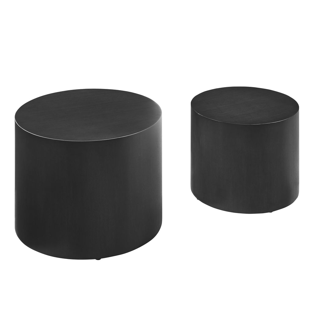 Amani Round Nesting Coffee Tables Set of 2