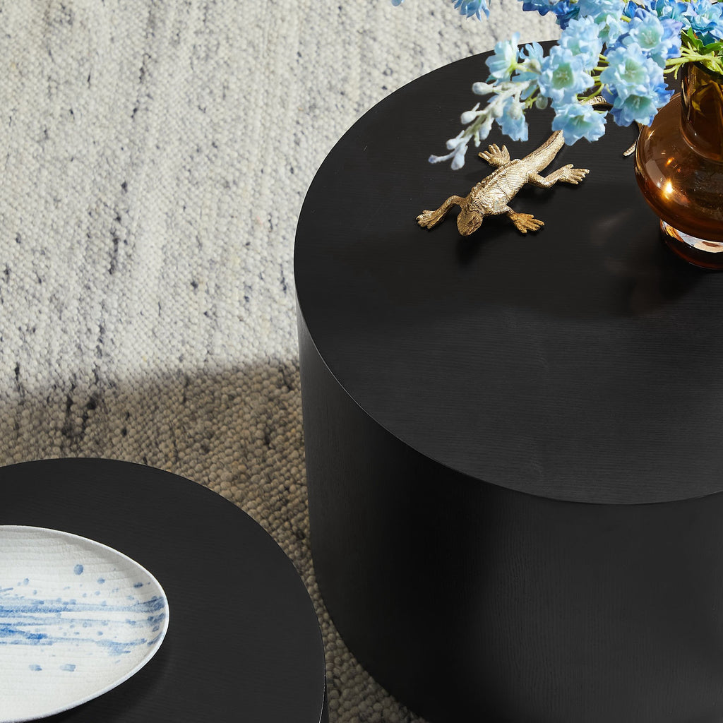 Amani Round Nesting Coffee Tables Set of 2