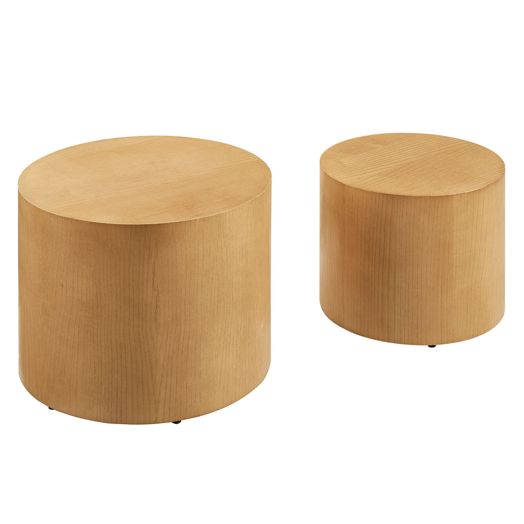 Amani Round Nesting Coffee Tables Set of 2