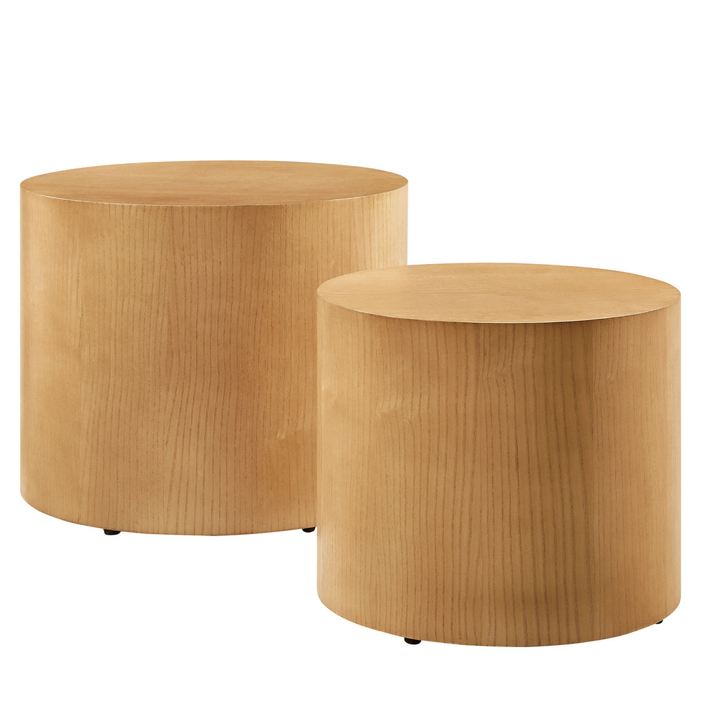 Amani Round Nesting Coffee Tables Set of 2