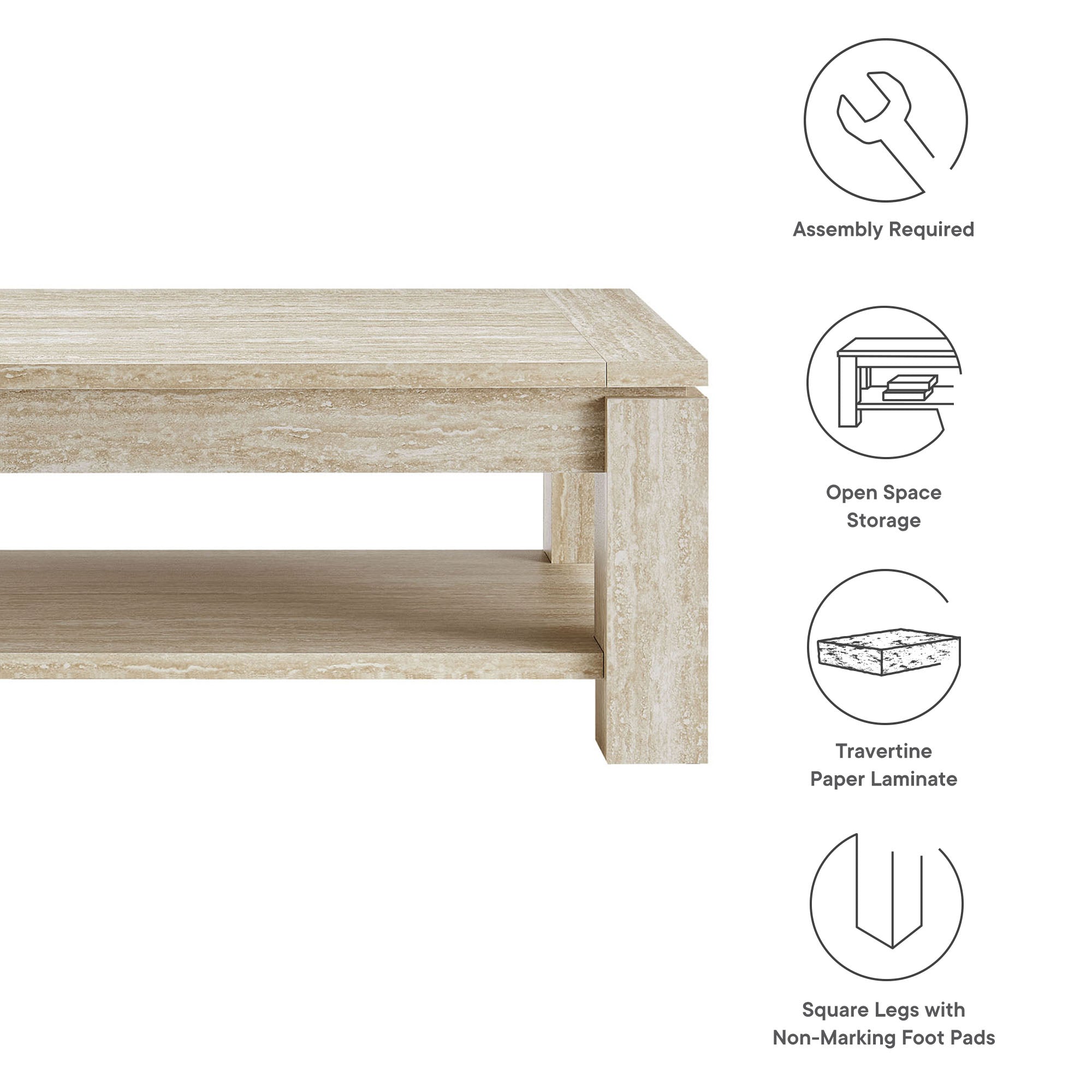 Hollis Mesa de Centro