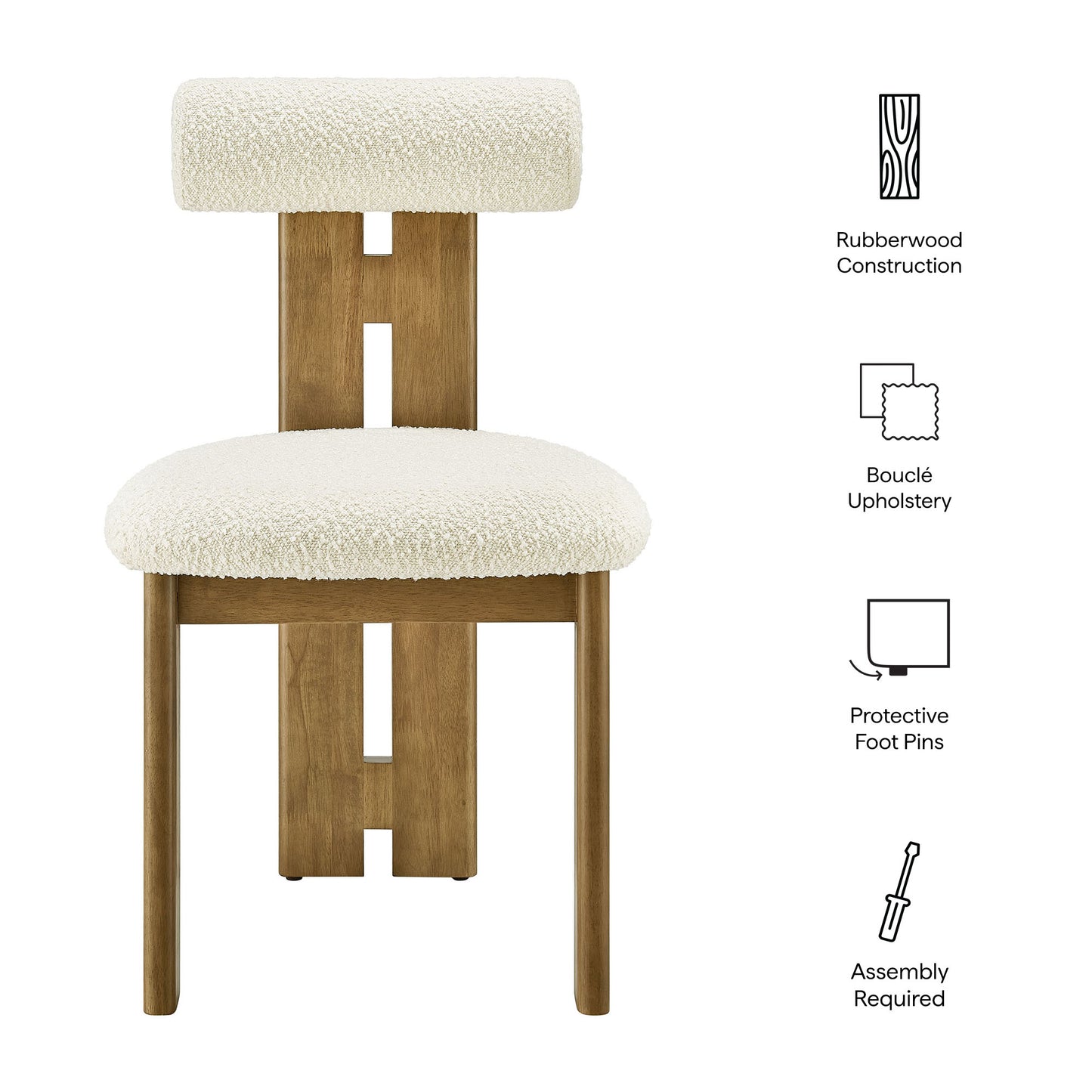 Torian Silla de Comedor (Set de 2)