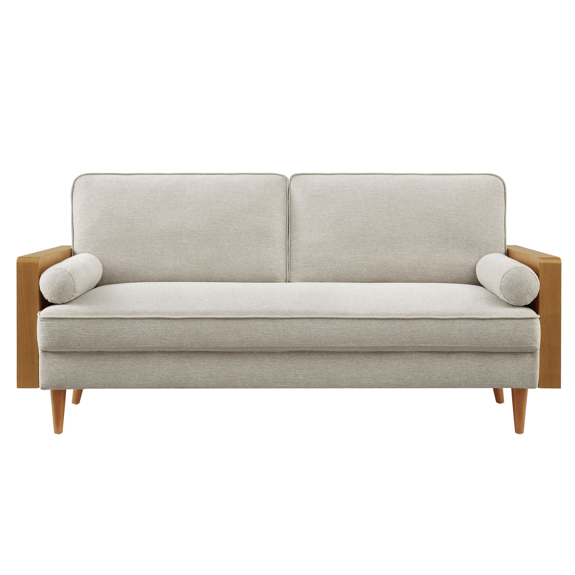 Kellan Heathered Fabric Upholstered sofá