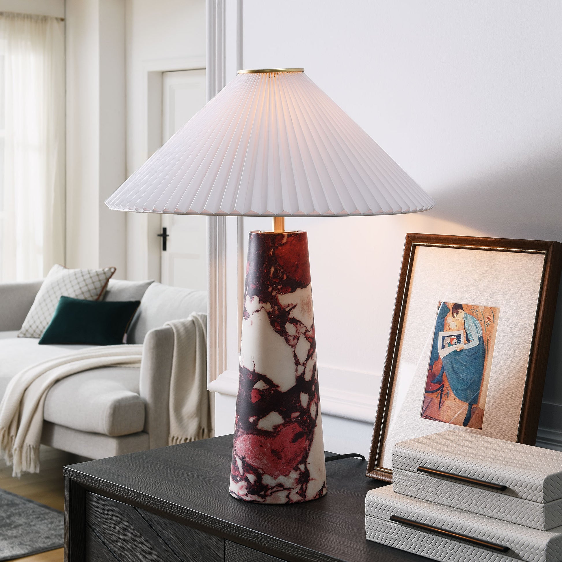 Nera Marble mesa Lamp