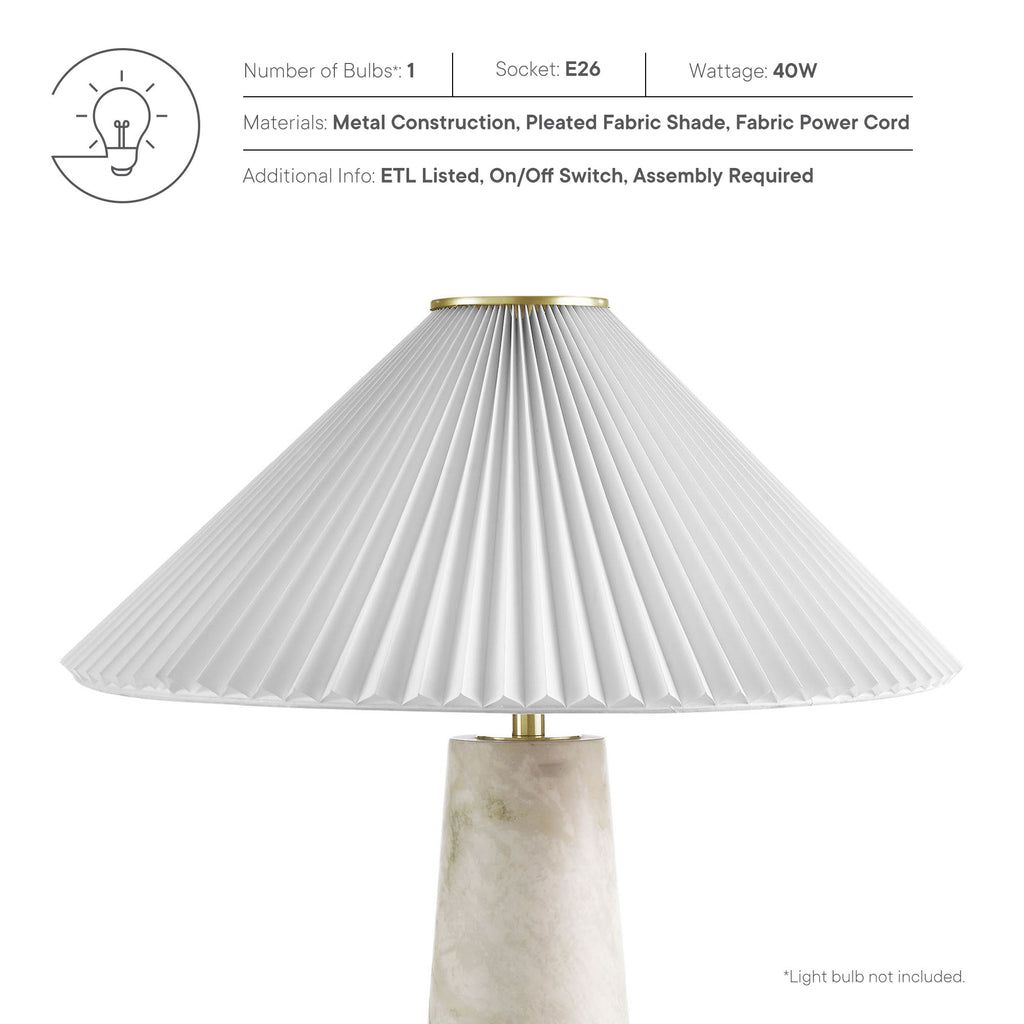 Nera Marble mesa Lamp