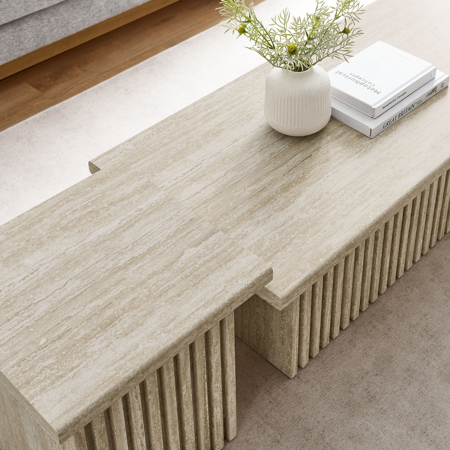 Render Mesa de Centro (Set de 2)