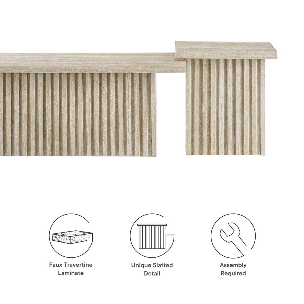 Render Nesting Coffee Tables Set of 2