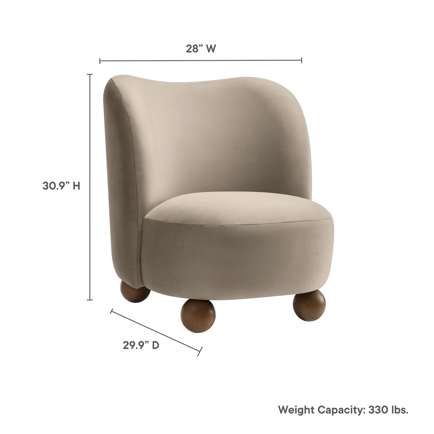 Monroe Silla de Acento