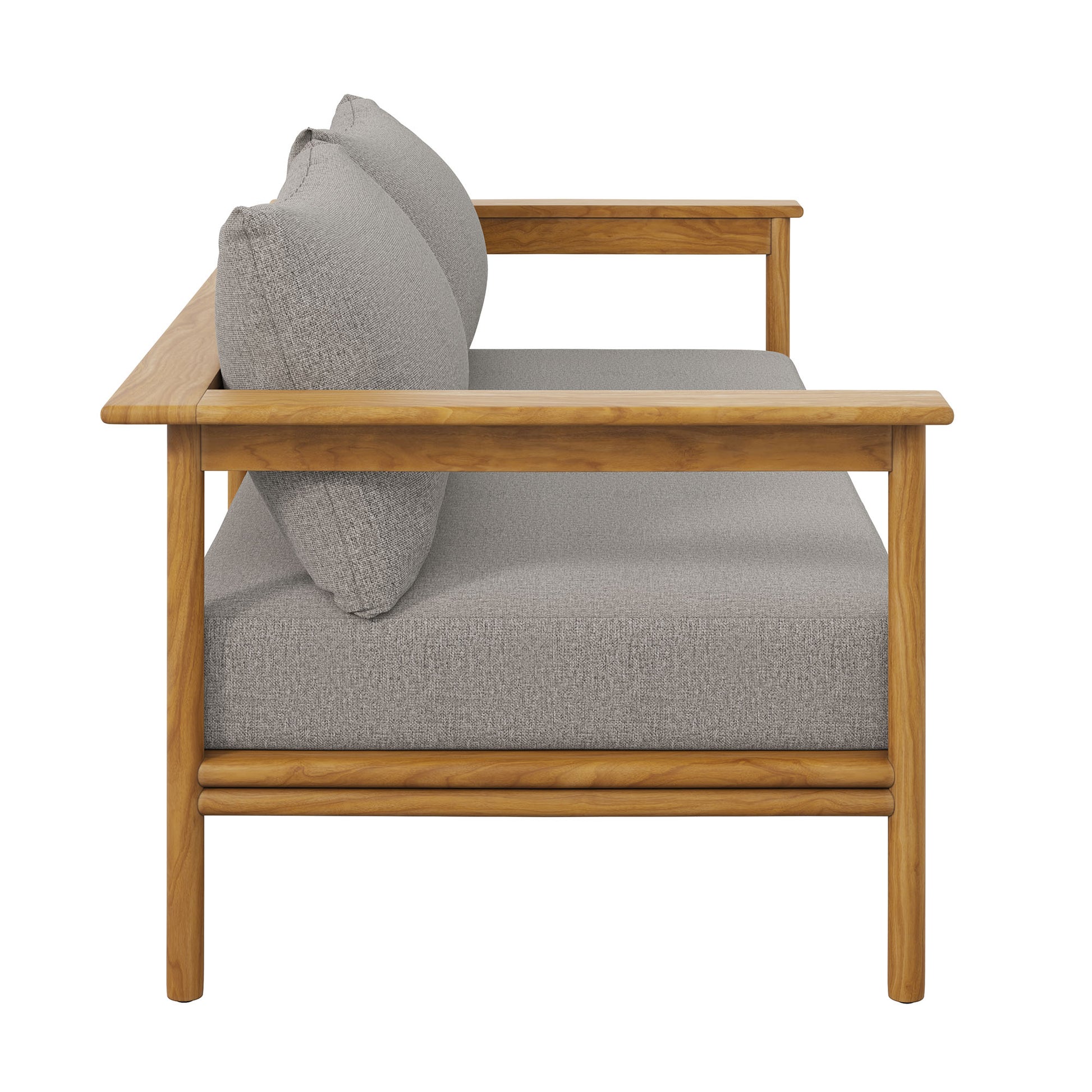 Wren Outdoor Patio Teak Wood sofá